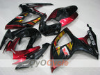 Kit de carénage à injection pour GSX R750 06-07 - Rouge, noir - Style usine #OYO87905339