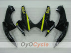 Kit de carénage à injection pour GSX R750 06-07 - Jaune, Noir - Rizla+ #OYO87905340