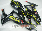 Kit de carénage à injection pour GSX R750 06-07 - Jaune, Noir - Rizla+ #OYO87905340