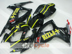 Kit de carénage à injection pour GSX R750 06-07 - Jaune, Noir - Rizla+ #OYO87905340