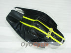 Kit de carénage à injection pour GSX R750 06-07 - Jaune, Noir - Rizla+ #OYO87905340