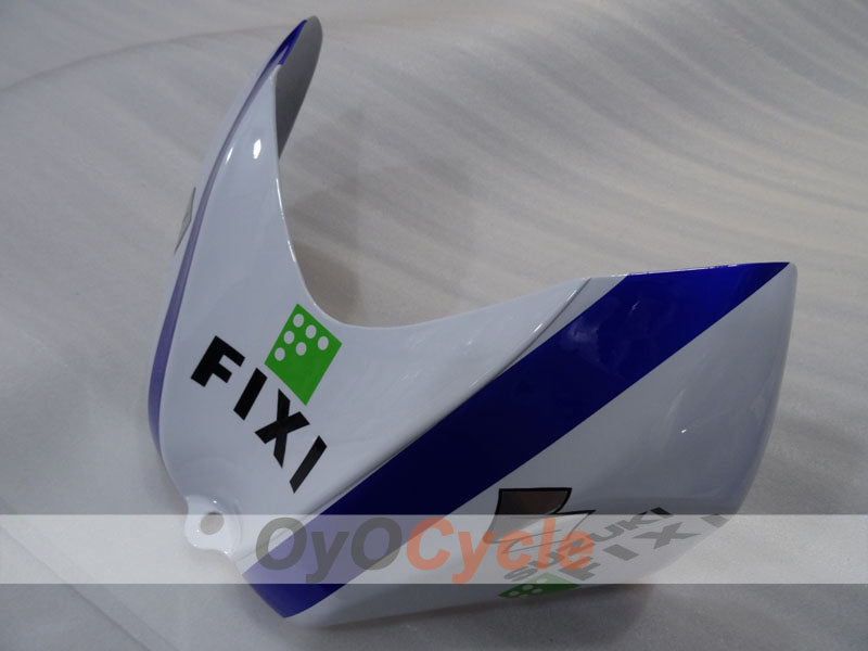 Kit de carénage à injection pour GSX R600 06-07 - Bleu, Blanc - MOTOREX #OYO87905304