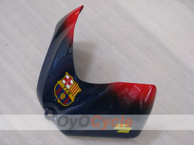 Kit de carénage à injection pour GSX R600 06-07 - Rouge, Bleu - FCB #OYO87905305