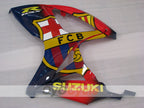 Kit de carénage à injection pour GSX R600 06-07 - Rouge, Bleu - FCB #OYO87905305