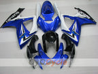 Kit de carénage à injection pour GSX R750 06-07 - Bleu, Noir - Style d'origine #OYO87905343