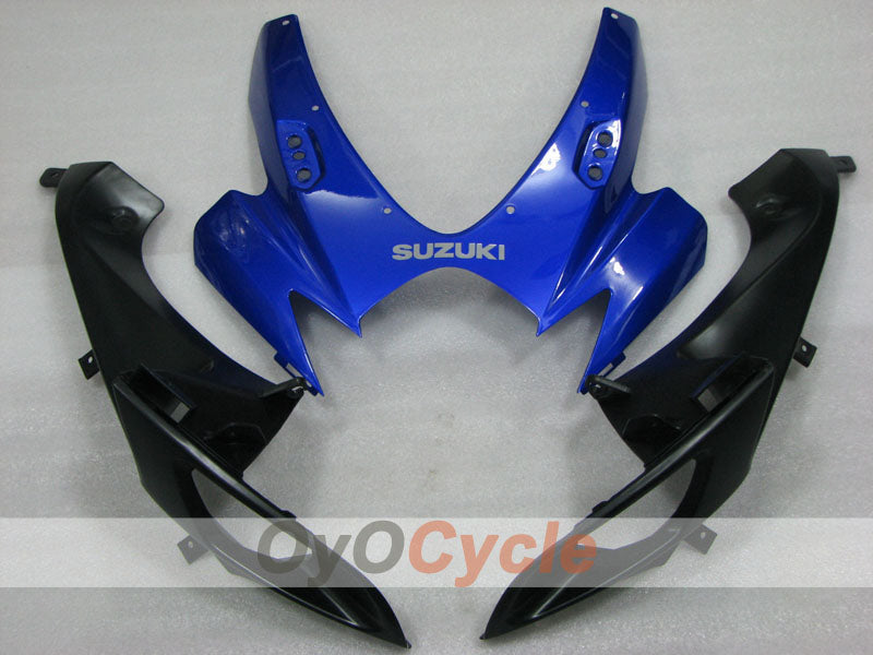 Kit de carénage à injection pour GSX R600 06-07 - Bleu, Noir - Style d'origine #OYO87905309