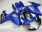 Kit de carénage à injection pour GSX R750 06-07 - Bleu, Noir - Style d'origine #OYO87905346