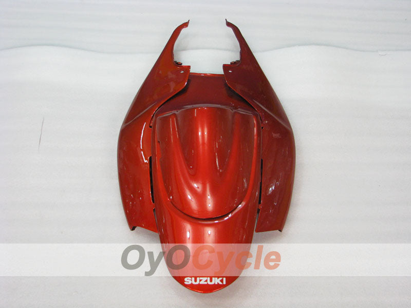 Kit de carénage à injection pour GSX R750 06-07 - Rouge, Noir - Style d'origine #OYO87905347