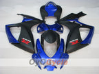 Kit de carénage à injection pour GSX R750 06-07 - Bleu, Noir - Style d'origine #OYO87905348