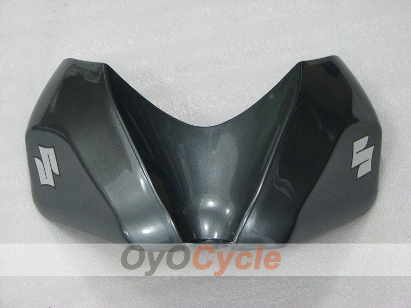 Kit de carénage à injection pour GSX R600 06-07 - Noir, Argent - Style d'origine #OYO87905312