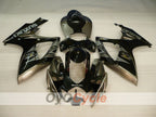 Kit de carénage à injection pour GSX R600 06-07 - Noir, Gris - Style d'origine #OYO87905313