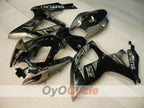 Kit de carénage à injection pour GSX R600 06-07 - Noir, Gris - Style d'origine #OYO87905313