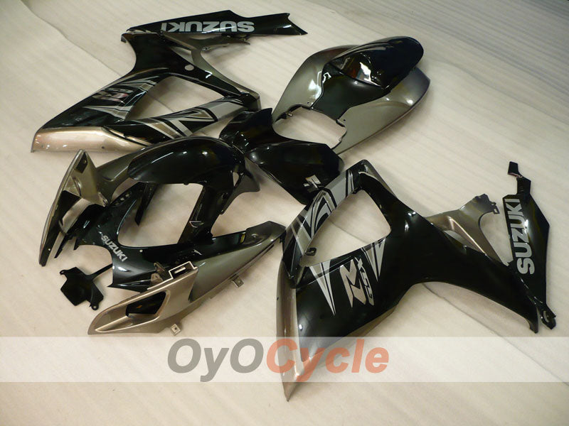Kit de carénage à injection pour GSX R750 06-07 - Noir, Gris - Style d'origine #OYO87905350 Image principale du produit