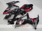 Kit de carénage à injection pour GSX R600 06-07 - Noir, Fuchsia - Style d'origine #OYO87905314