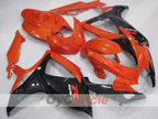 Kit de carénages à injection pour GSX R600 06-07 - Orange, noir - Style d'origine #OYO87905316