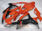 Kit de carénage injecté pour GSX R750 06-07 - Orange, Noir - Style d'origine #OYO87905353