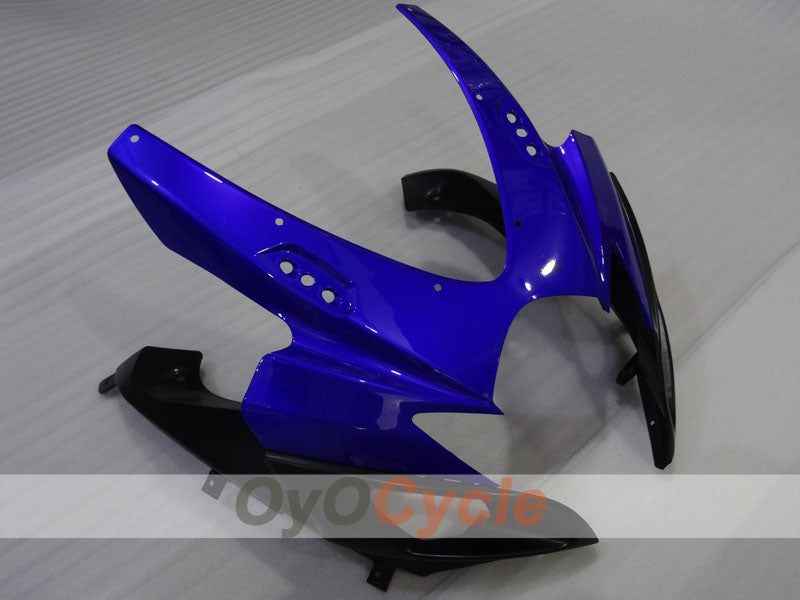 Kit de carénage injecté pour GSX R750 06-07 - Bleu, Noir, Mat - Style d'origine #OYO87905374