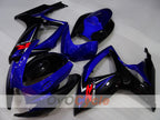Kit de carénage injecté pour GSX R750 06-07 - Bleu, Noir - Style d'origine #OYO87905355