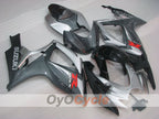 Kit de carénages à injection pour GSX R600 06-07 - Noir, gris - Style d'origine #OYO87905323