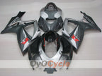 Kit de carénage injecté pour GSX R750 06-07 - Gris - Style d'origine #OYO87905359