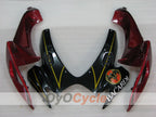 Kit de carénage injecté pour GSX R750 06-07 - Rouge, Noir - BACARDI #OYO87905360