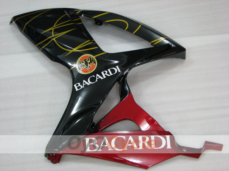 Kit de carénages à injection pour GSX R600 06-07 - Noir, fuchsia - BACARDI #OYO87905324