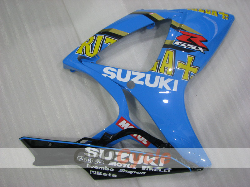 Kit de carénages à injection pour GSX R600 06-07 - Bleu - Rizla+ #OYO87905326