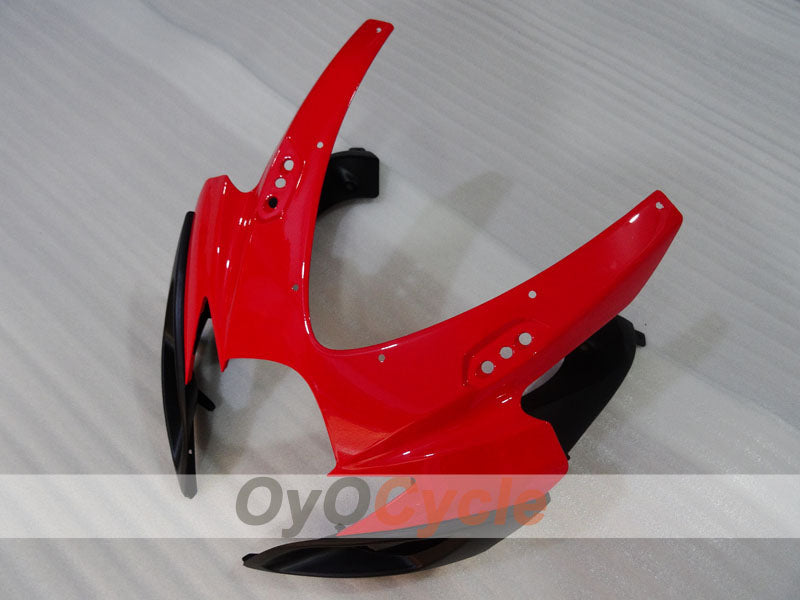 Kit de carénage injecté pour GSX R750 06-07 - Rouge, Blanc - Style d'origine #OYO87905363