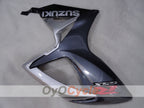 Kit de carénage à injection pour GSX R600 06-07 - Noir, gris - Style usine #OYO87905328
