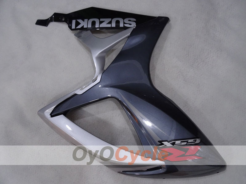 Kit de carénage injecté pour GSX R750 06-07 - Gris - Style d'origine #OYO87905364
