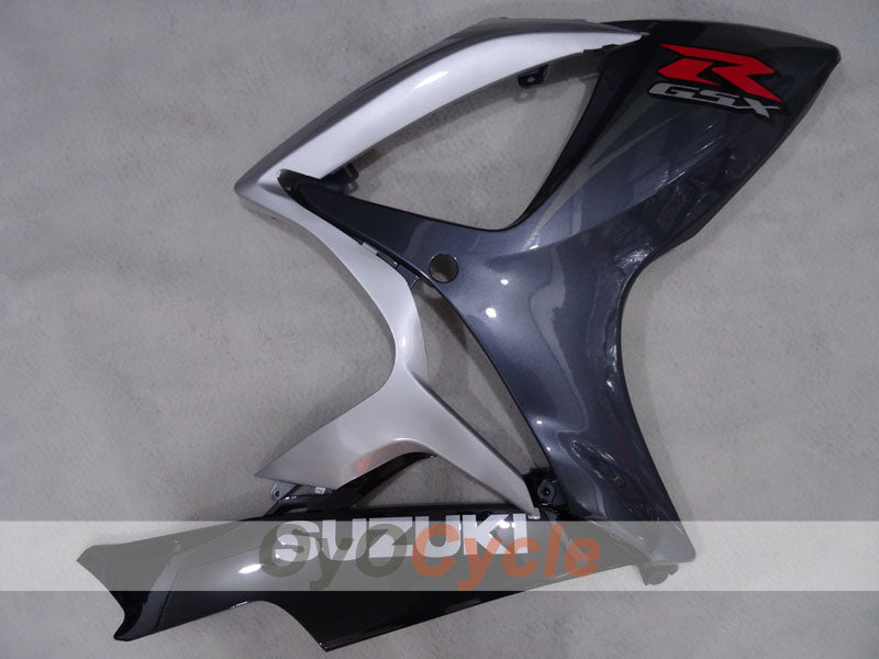 Kit de carénage injecté pour GSX R750 06-07 - Gris - Style d'origine #OYO87905364
