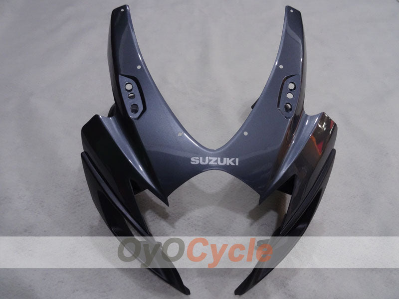 Kit de carénage injecté pour GSX R750 06-07 - Gris - Style d'origine #OYO87905364