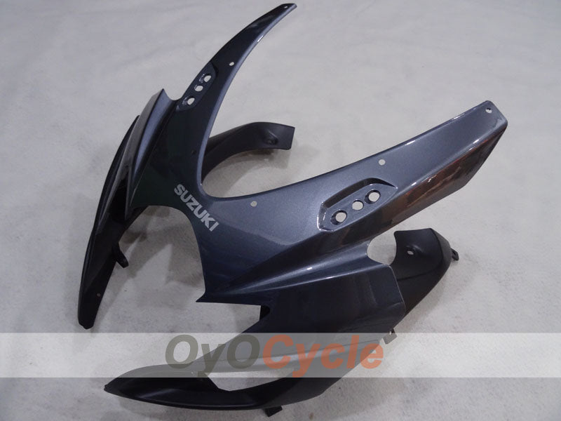 Kit de carénage à injection pour GSX R600 06-07 - Noir, gris - Style usine #OYO87905328