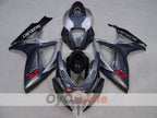 Kit de carénage à injection pour GSX R600 06-07 - Noir, gris - Style usine #OYO87905328