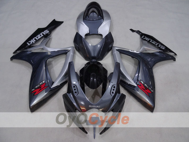 Kit de carénage injecté pour GSX R750 06-07 - Gris - Style d'origine #OYO87905364 Image secondaire du produit