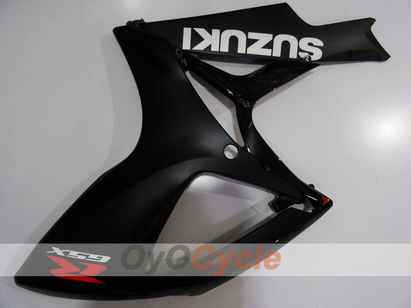 Kit de carénage injecté pour GSX R750 06-07 - Noir - Style d'origine #OYO87905366
