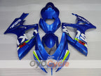 Kit de carénage à injection pour GSX R600 06-07 - Bleu - Style usine #OYO87905331