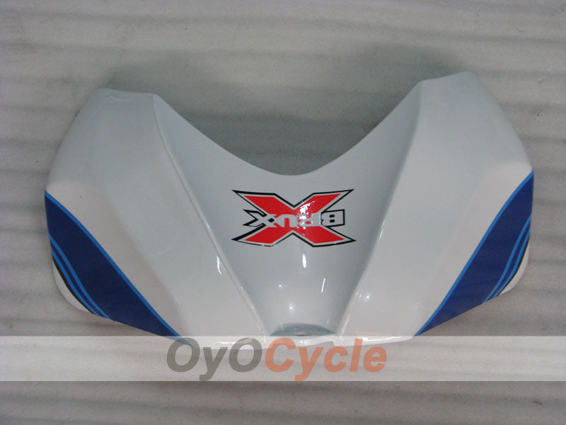 Kit de carénage à injection pour GSX R600 06-07 - Blanc, noir - Dark Dog #OYO87905332