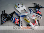 Kit de carénage à injection pour GSX R600 06-07 - Blanc, noir - Dark Dog #OYO87905332