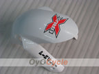 Kit de carénage injecté pour GSX R750 06-07 - Blanc, Noir - Dark Dog #OYO87905368
