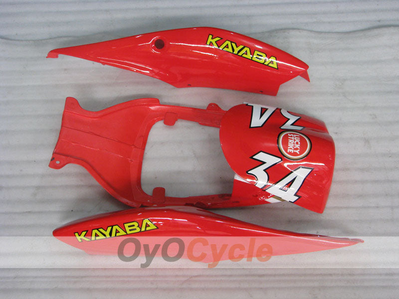 Kit de carénage à injection pour GSX R600 06-07 - Rouge, blanc - Lucky Strike, MICHELIN, MOTUL #OYO87905333