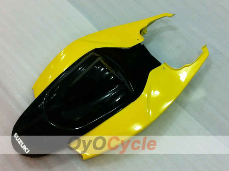 Kit de carénage injecté pour GSX R750 06-07 - Jaune - Style d'origine #OYO87905369