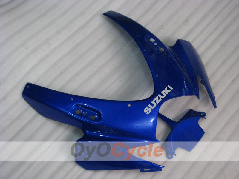 Kit de carénage injecté pour GSX R750 06-07 - Bleu, Noir - Style d'origine #OYO87905370