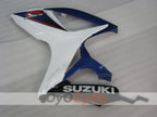 Kit de carénage injecté pour GSX R750 06-07 - Bleu, Blanc - Style d'origine #OYO87905371