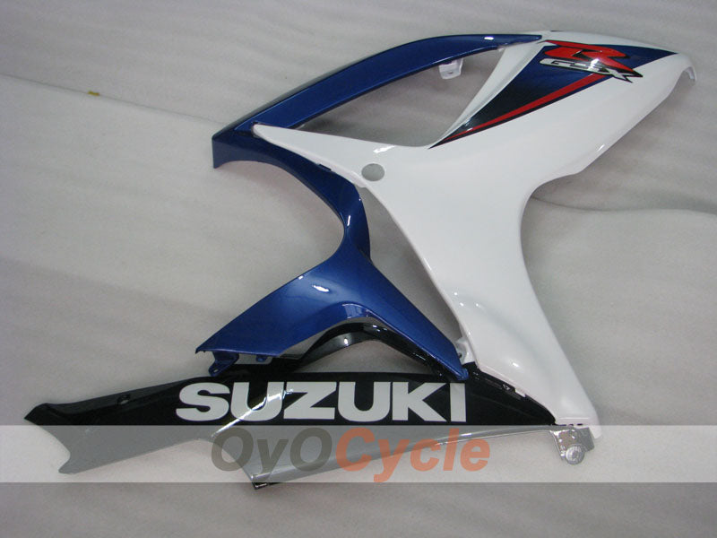 Kit de carénage à injection pour GSX R600 06-07 - Bleu, noir - Style usine #OYO87905336