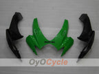 Kit de carénage injecté pour GSX R750 06-07 - Vert, Noir - Style d'origine #OYO87905372