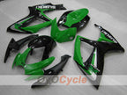 Kit de carénage injecté pour GSX R750 06-07 - Vert, Noir - Style d'origine #OYO87905372