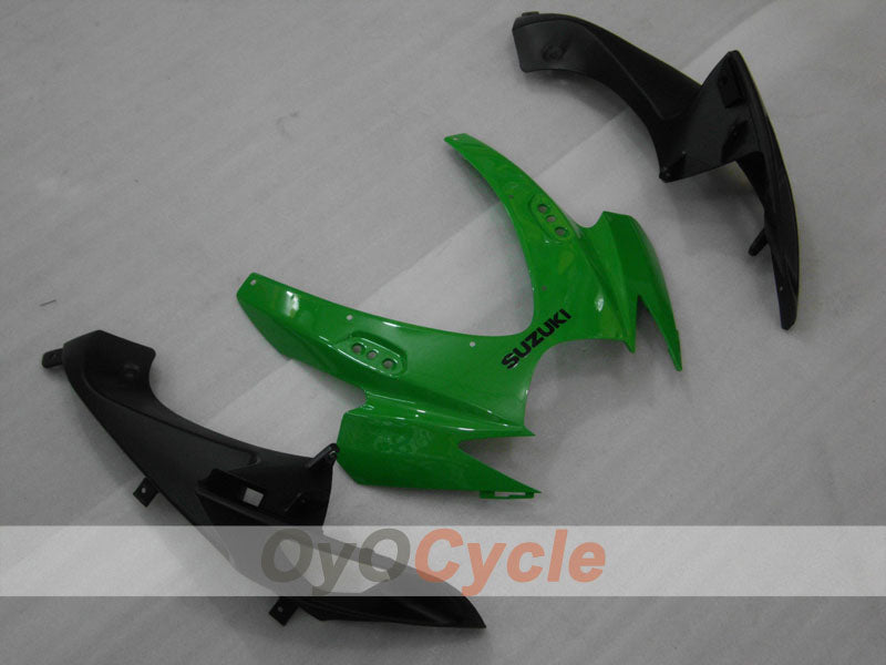 Kit de carénage injecté pour GSX R750 06-07 - Vert, Noir - Style d'origine #OYO87905372