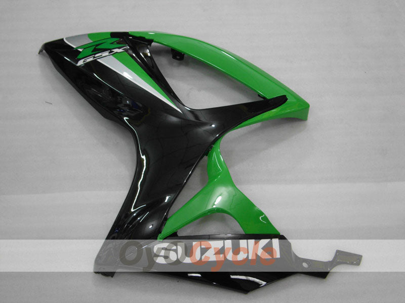 Kit de carénage injecté pour GSX R750 06-07 - Vert, Noir - Style d'origine #OYO87905372
