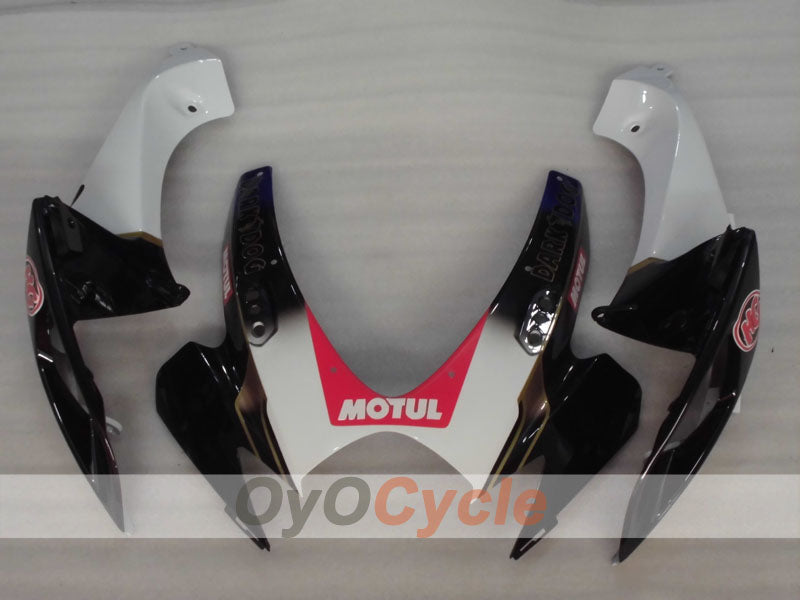 Kit de carénage injecté pour GSX R750 06-07 - Blanc, Noir - VIRU #OYO87905373